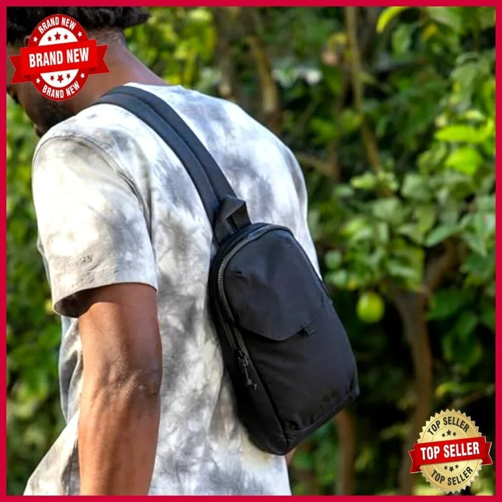 Lightweight Athletic Sling Bag with Adjustable Strap and Phone Pocket